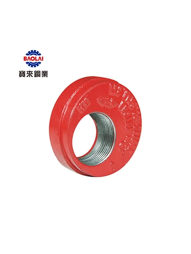 grooved drain cap with eccentric hole, fire pipe fittings